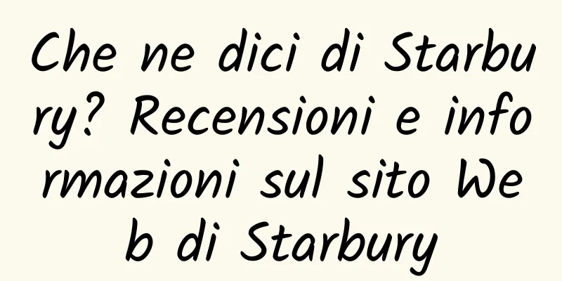 Che ne dici di Starbury? Recensioni e informazioni sul sito Web di Starbury