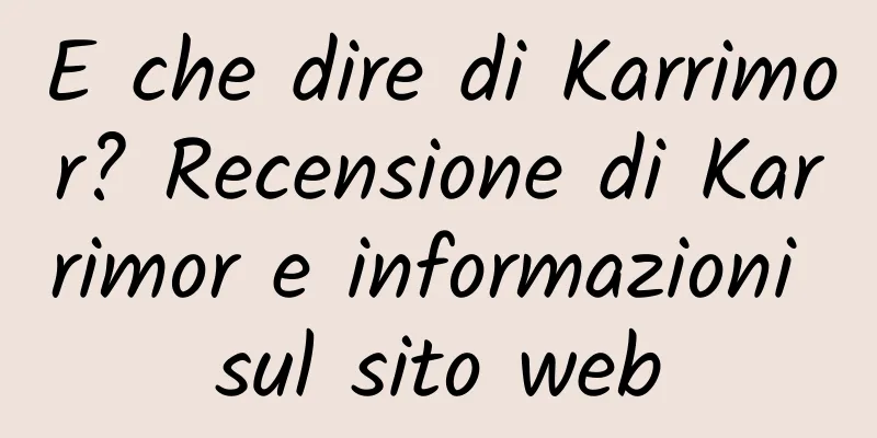E che dire di Karrimor? Recensione di Karrimor e informazioni sul sito web