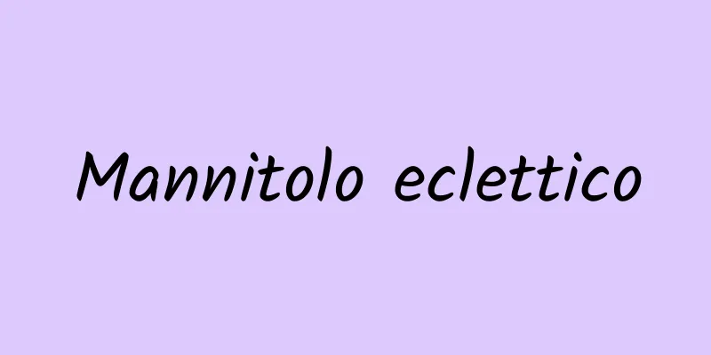 Mannitolo eclettico