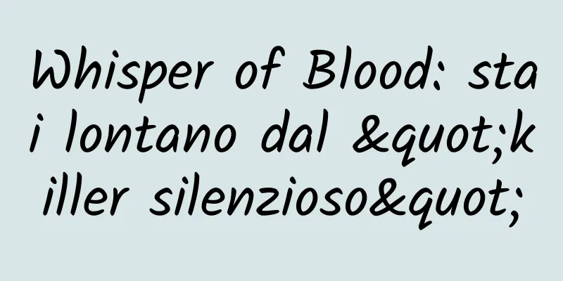 Whisper of Blood: stai lontano dal "killer silenzioso"