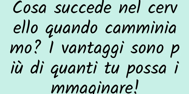 Cosa succede nel cervello quando camminiamo? I vantaggi sono più di quanti tu possa immaginare!