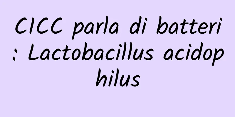 CICC parla di batteri: Lactobacillus acidophilus