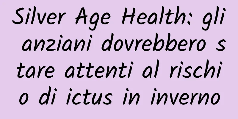 Silver Age Health: gli anziani dovrebbero stare attenti al rischio di ictus in inverno