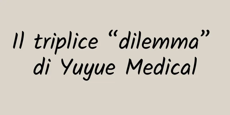 Il triplice “dilemma” di Yuyue Medical