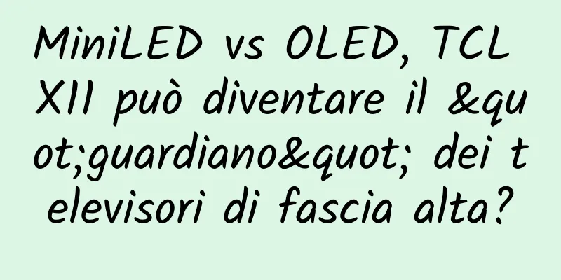 MiniLED vs OLED, TCL X11 può diventare il "guardiano" dei televisori di fascia alta?