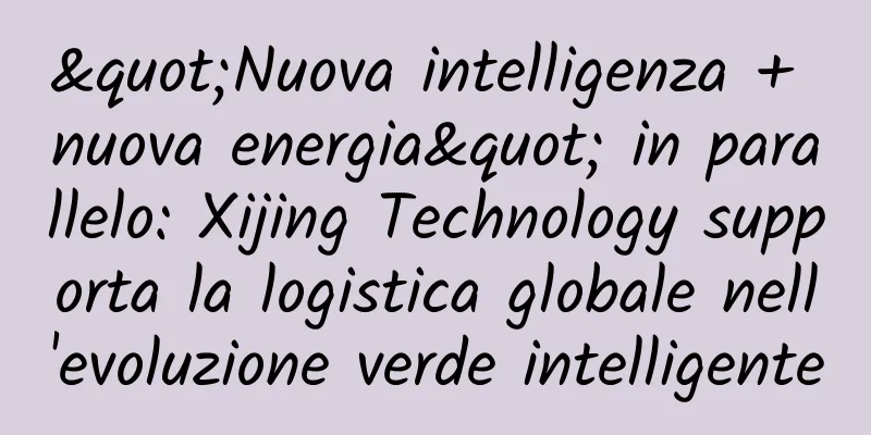 "Nuova intelligenza + nuova energia" in parallelo: Xijing Technology supporta la logistica globale nell'evoluzione verde intelligente