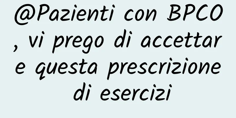 @Pazienti con BPCO, vi prego di accettare questa prescrizione di esercizi