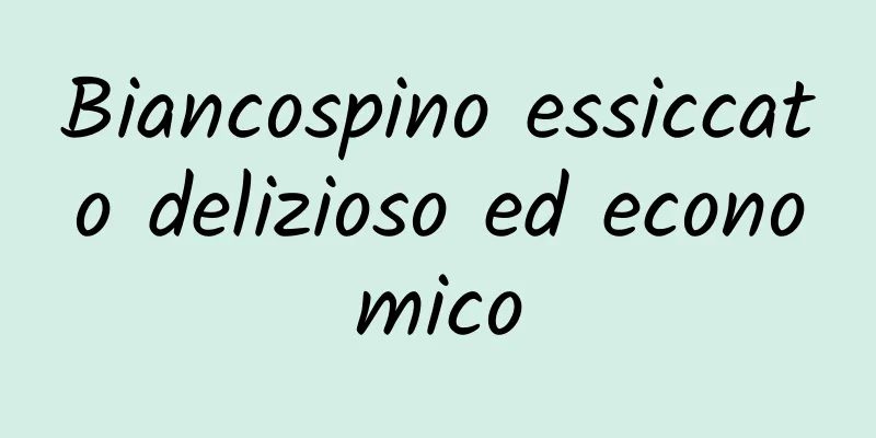 Biancospino essiccato delizioso ed economico