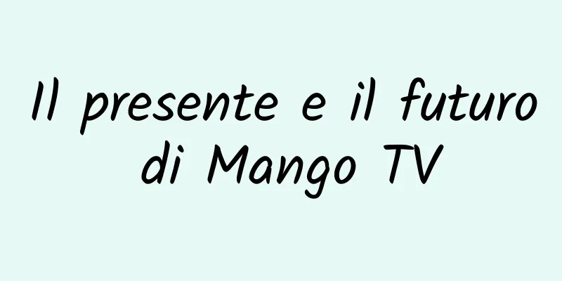Il presente e il futuro di Mango TV