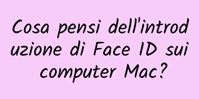 Cosa pensi dell'introduzione di Face ID sui computer Mac?