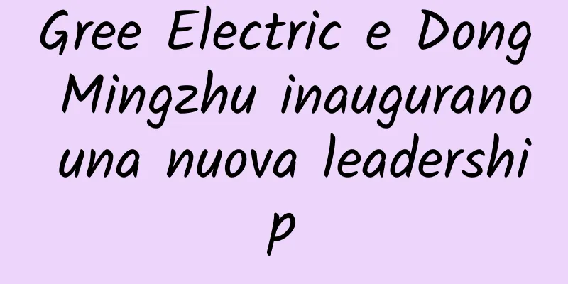 Gree Electric e Dong Mingzhu inaugurano una nuova leadership
