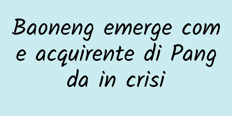 Baoneng emerge come acquirente di Pangda in crisi