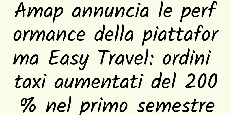 Amap annuncia le performance della piattaforma Easy Travel: ordini taxi aumentati del 200% nel primo semestre