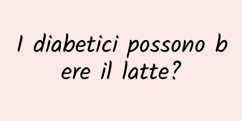I diabetici possono bere il latte?
