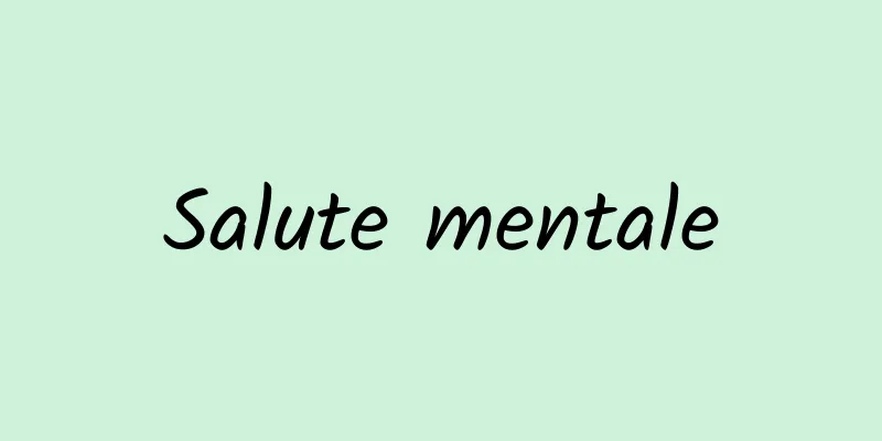 Salute mentale