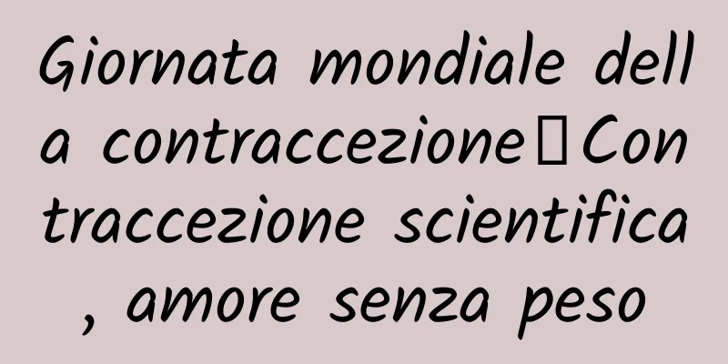 Giornata mondiale della contraccezione│Contraccezione scientifica, amore senza peso
