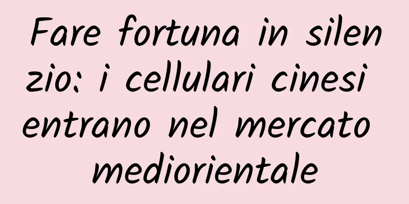 Fare fortuna in silenzio: i cellulari cinesi entrano nel mercato mediorientale