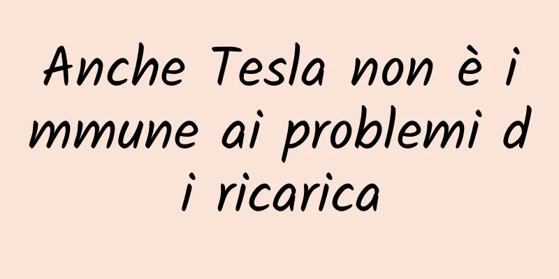 Anche Tesla non è immune ai problemi di ricarica