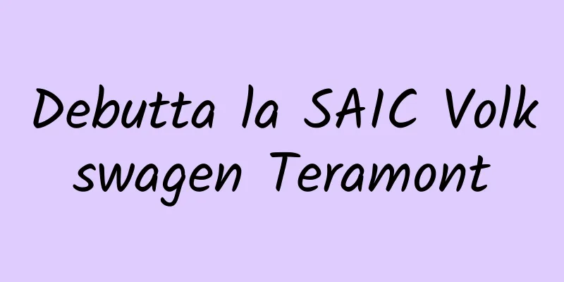 Debutta la SAIC Volkswagen Teramont