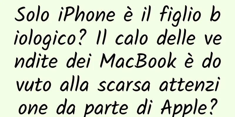 Solo iPhone è il figlio biologico? Il calo delle vendite dei MacBook è dovuto alla scarsa attenzione da parte di Apple?
