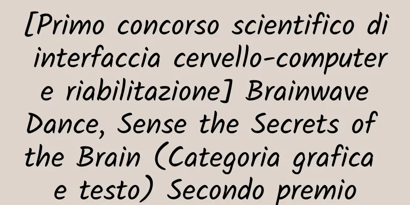 [Primo concorso scientifico di interfaccia cervello-computer e riabilitazione] Brainwave Dance, Sense the Secrets of the Brain (Categoria grafica e testo) Secondo premio