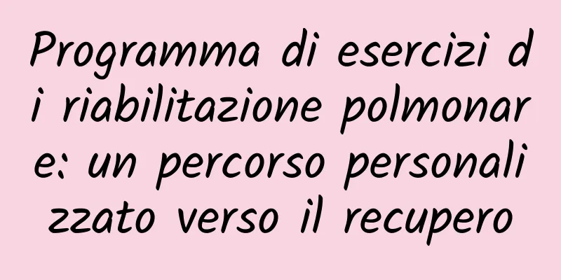 Programma di esercizi di riabilitazione polmonare: un percorso personalizzato verso il recupero