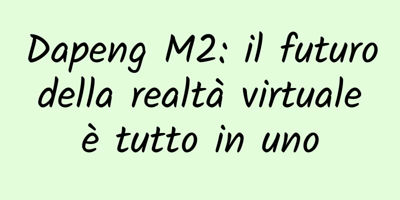 Dapeng M2: il futuro della realtà virtuale è tutto in uno