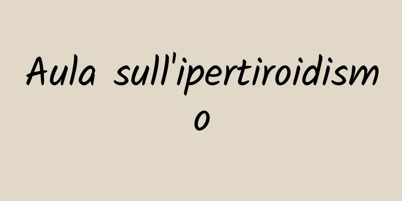 Aula sull'ipertiroidismo