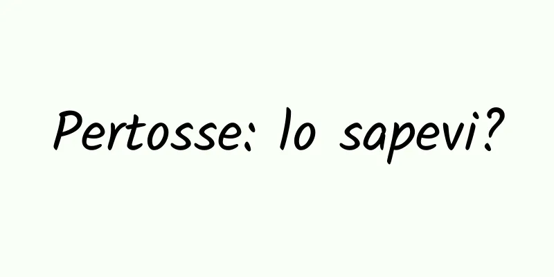 Pertosse: lo sapevi?
