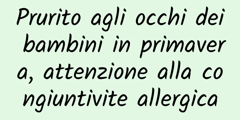 Prurito agli occhi dei bambini in primavera, attenzione alla congiuntivite allergica