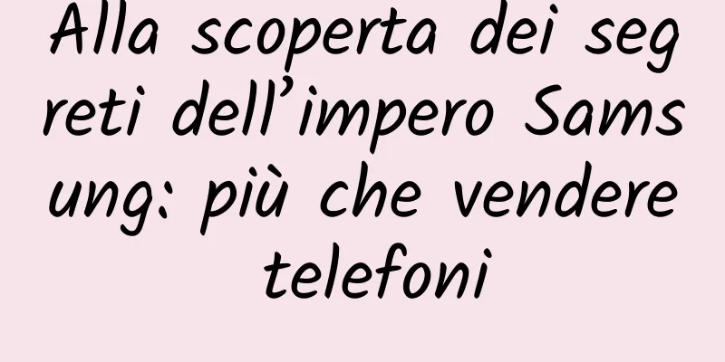 Alla scoperta dei segreti dell’impero Samsung: più che vendere telefoni