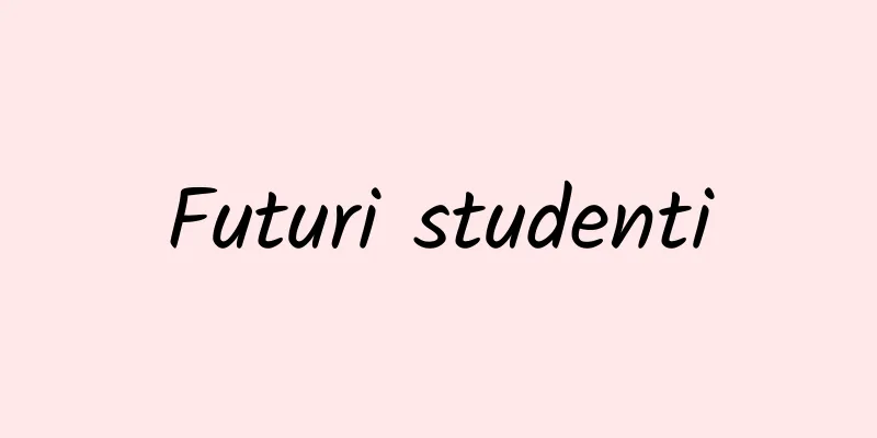 Futuri studenti