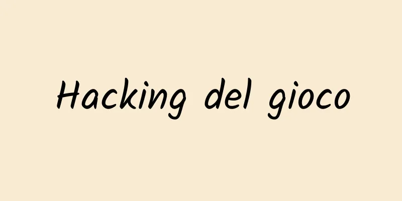 Hacking del gioco