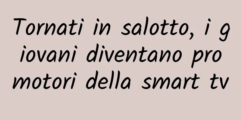 Tornati in salotto, i giovani diventano promotori della smart tv