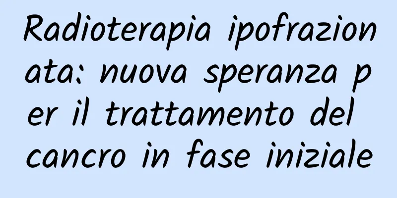 Radioterapia ipofrazionata: nuova speranza per il trattamento del cancro in fase iniziale