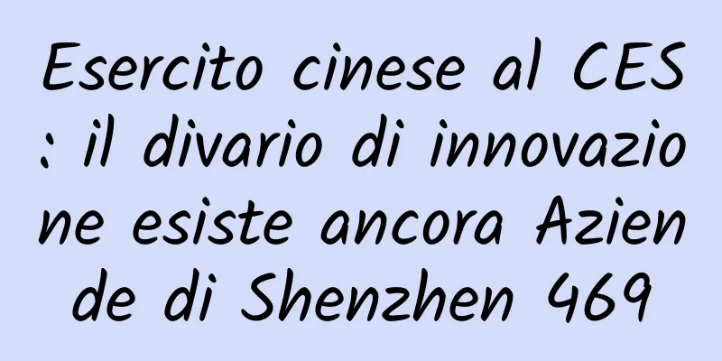 Esercito cinese al CES: il divario di innovazione esiste ancora Aziende di Shenzhen 469
