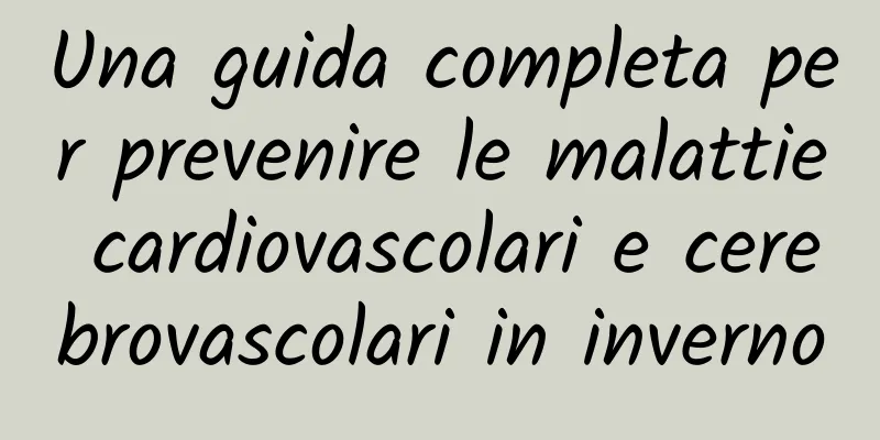 Una guida completa per prevenire le malattie cardiovascolari e cerebrovascolari in inverno