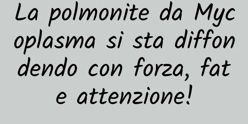 La polmonite da Mycoplasma si sta diffondendo con forza, fate attenzione!