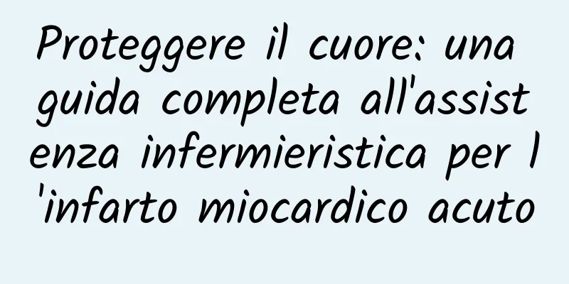 Proteggere il cuore: una guida completa all'assistenza infermieristica per l'infarto miocardico acuto
