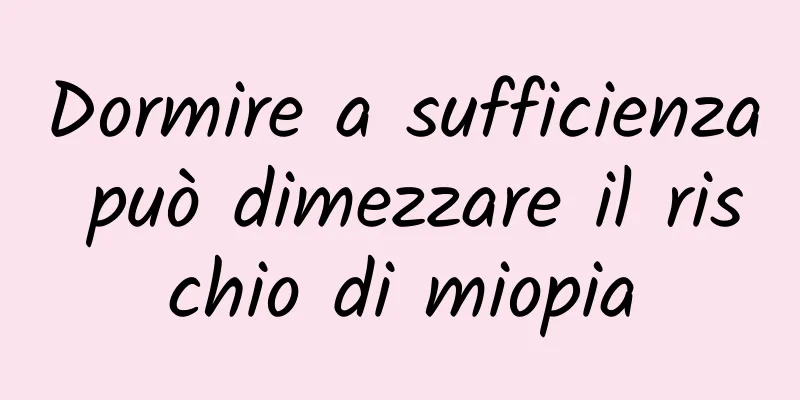 Dormire a sufficienza può dimezzare il rischio di miopia
