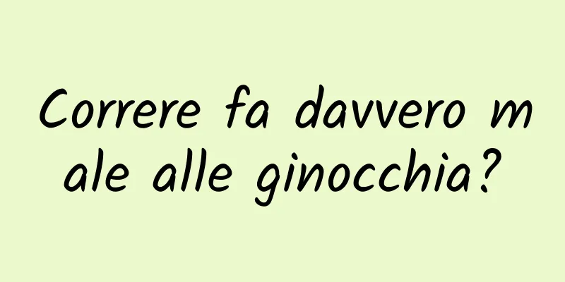 Correre fa davvero male alle ginocchia?