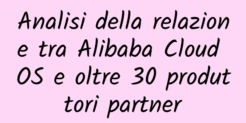 Analisi della relazione tra Alibaba Cloud OS e oltre 30 produttori partner