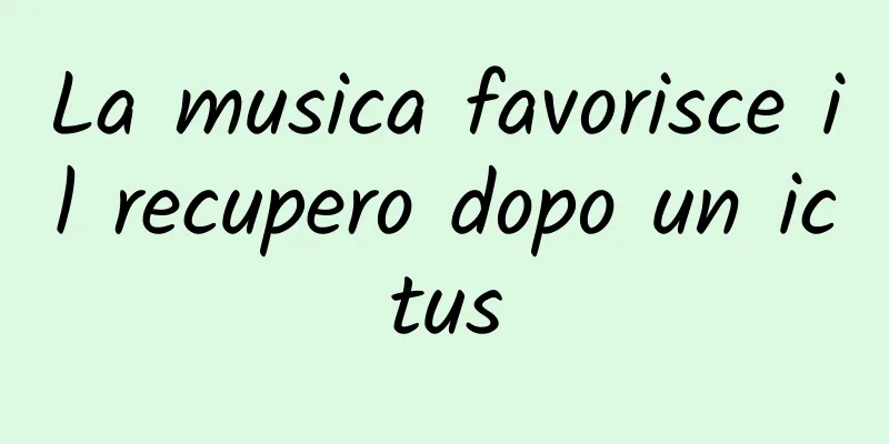 La musica favorisce il recupero dopo un ictus