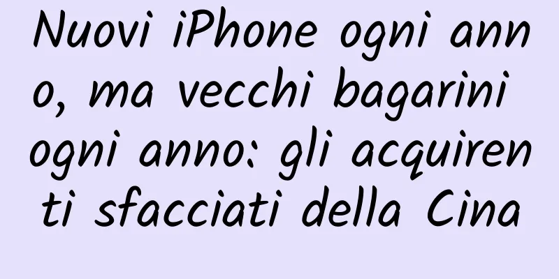 Nuovi iPhone ogni anno, ma vecchi bagarini ogni anno: gli acquirenti sfacciati della Cina