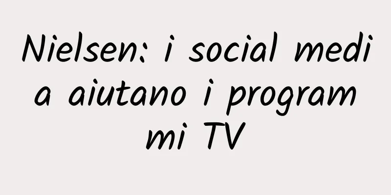 Nielsen: i social media aiutano i programmi TV