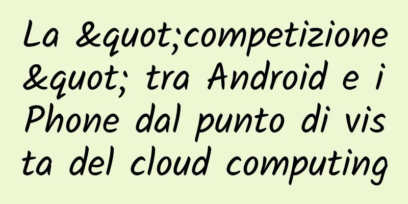 La "competizione" tra Android e iPhone dal punto di vista del cloud computing