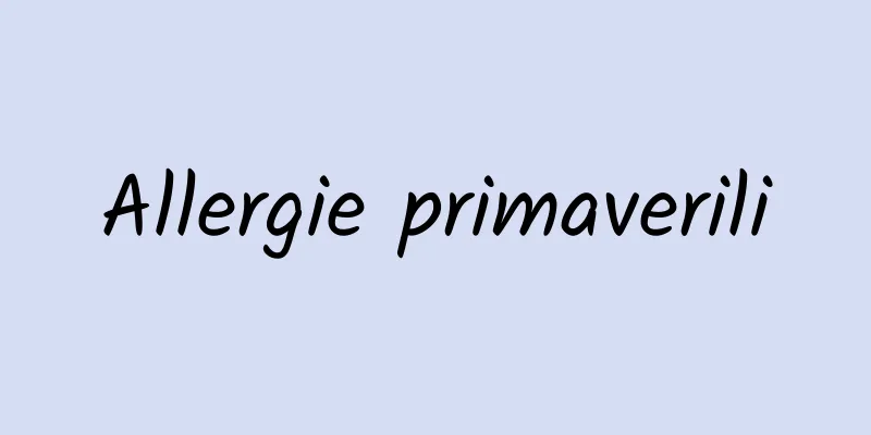 Allergie primaverili