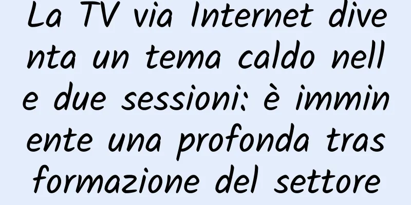 La TV via Internet diventa un tema caldo nelle due sessioni: è imminente una profonda trasformazione del settore