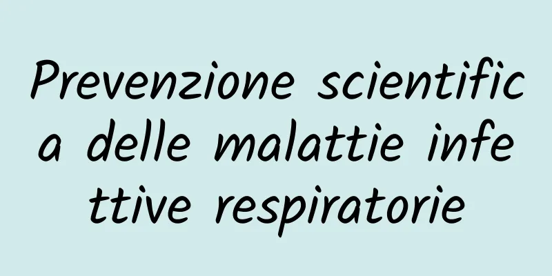 Prevenzione scientifica delle malattie infettive respiratorie