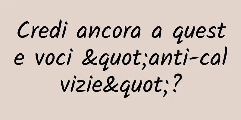Credi ancora a queste voci "anti-calvizie"?